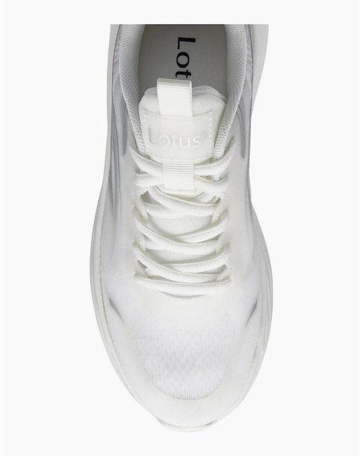 Lotus White Bellona Trainers