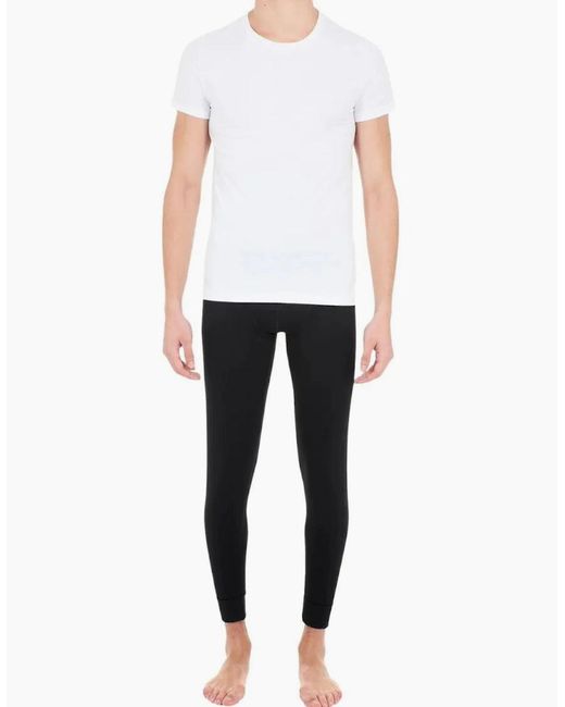 Hom White Supreme Cotton Crew-Neck T-Shirt for men