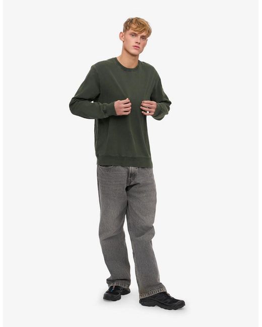 COLORFUL STANDARD Green Classic Organic Crew Neck Sweatshirt for men