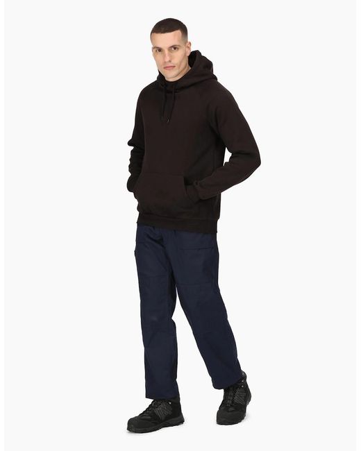 Regatta Black Professional Overhead Hoodie for men