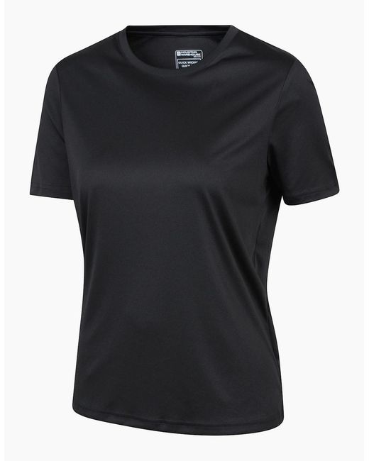 Mountain Warehouse Black Ladies Swimming T-Shirt