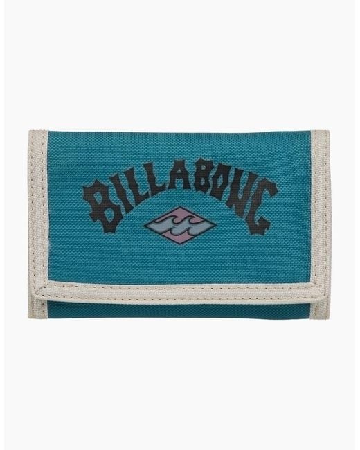 Billabong Blue Tribong Lite Tri-Fold Wallet for men