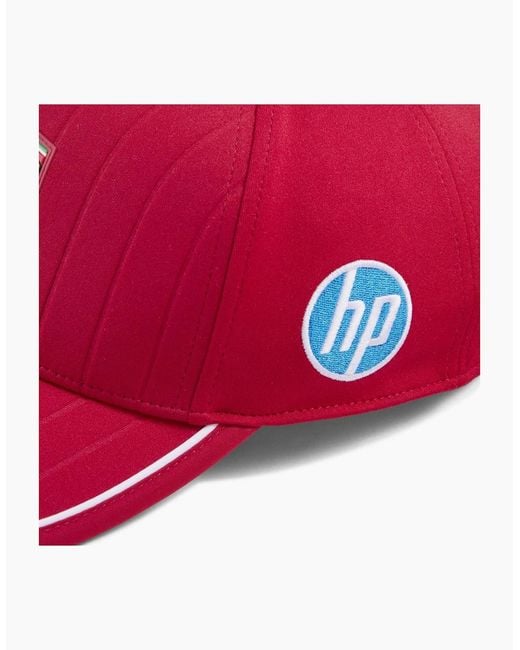 PUMA Red Ferrari Hamilton Baseball Cap for men