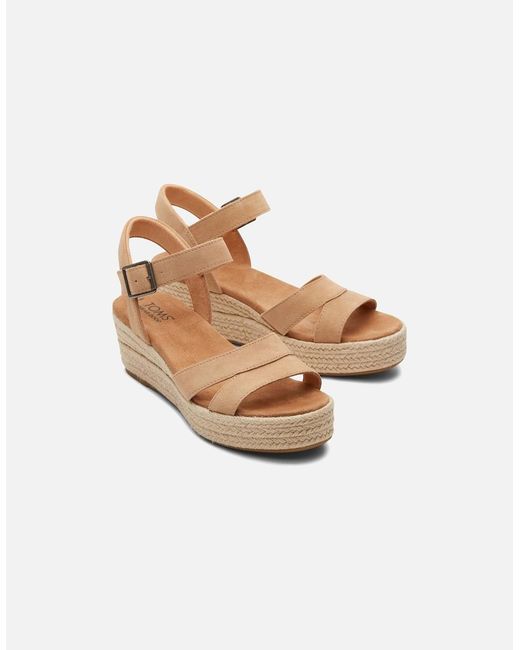 TOMS White Audrey Espadrille
