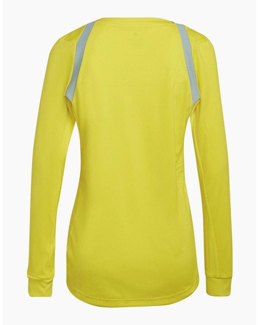 Adidas Yellow Ref 22 Jersey Ls