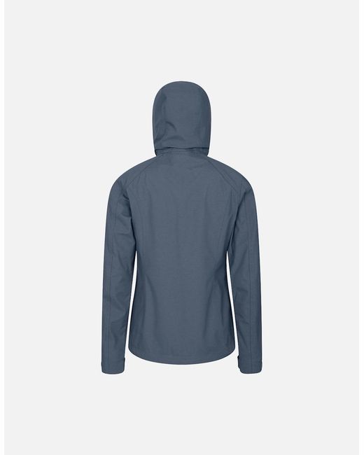 Mountain Warehouse Blue Ladies Iona Soft Shell Jacket