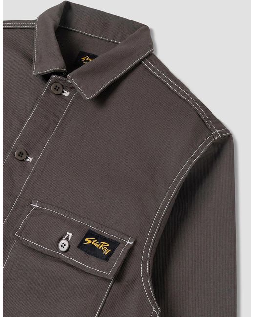 Stan Ray Gray Cpo Shirt for men