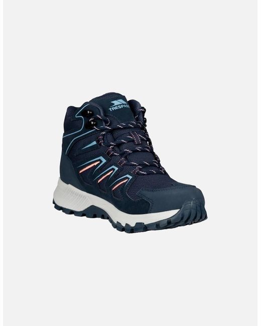Trespass Gray Ladies Janick Suede Waterproof Walking Boots