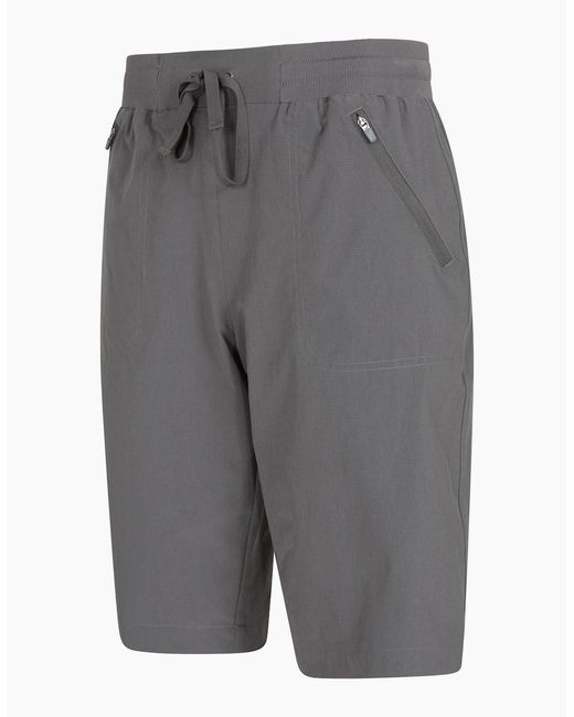 Mountain Warehouse Gray Ladies Explorer Long Shorts