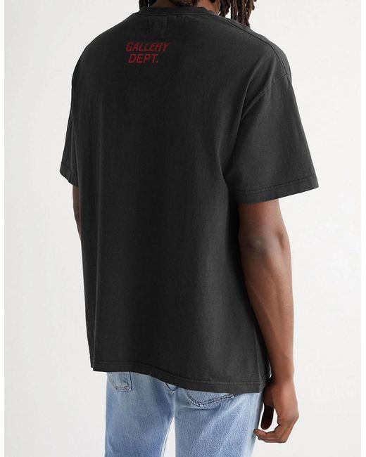 GALLERY DEPT. Black Stop Being Racist Tee