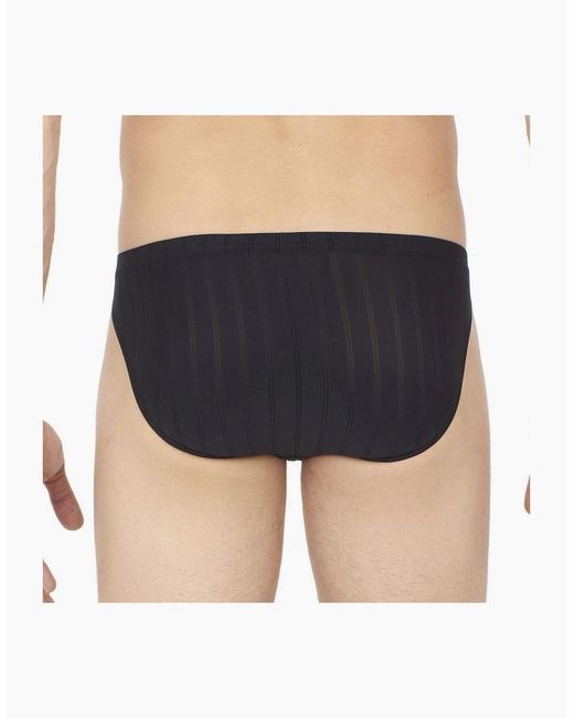 Hom Black Chic Temptation Microfiber Micro Brief for men