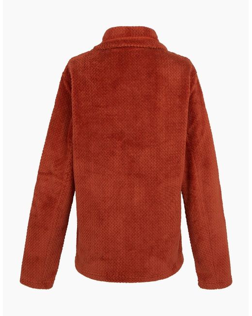 Regatta Red Ladies Heidy Fluffy Full Zip Fleece Jacket