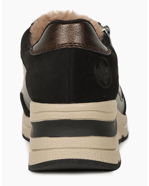 Rieker Black Seattle Trainers