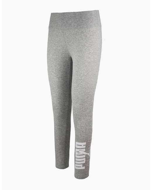 PUMA Gray Cat Leggings