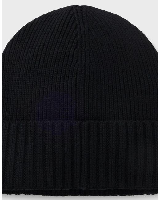 Boss Black Fati Virgin Wool Beanie for men