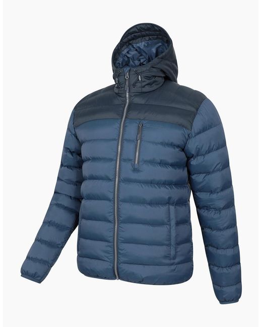 Mountain Warehouse Blue Link Padded Jacket for men