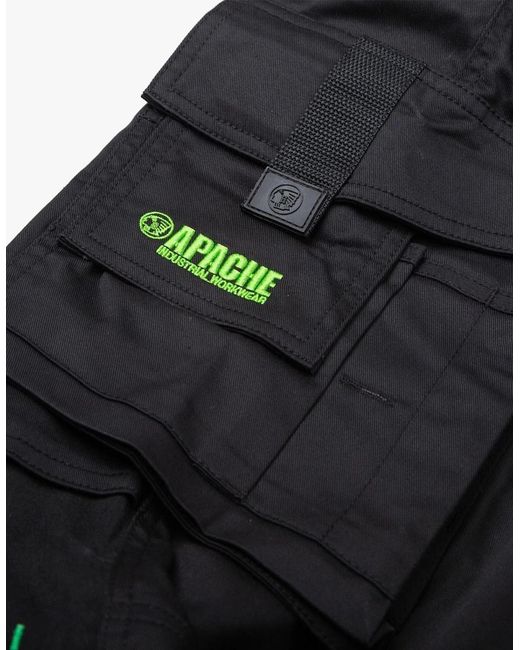 Apache Black Bancroft Trousers for men