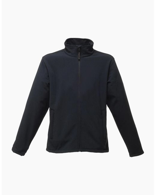 Regatta Blue Reid Water Repellent Softshell Jacket for men