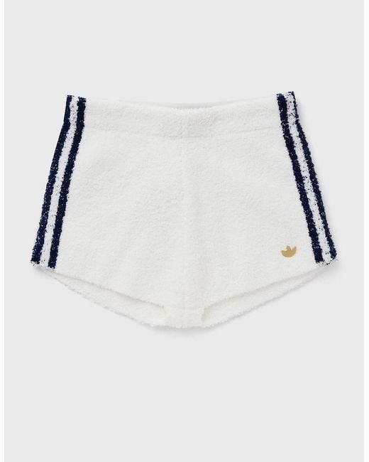 Adidas White Originals Premium Knit Shorts