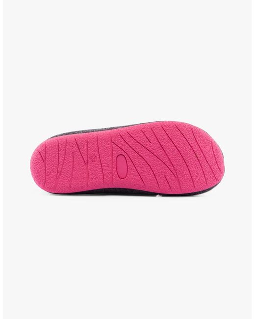Hush Puppies Blue Good Slippers Charcoal
