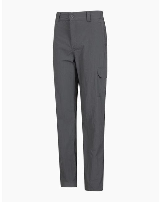 Mountain Warehouse Gray Explore Trousers for men