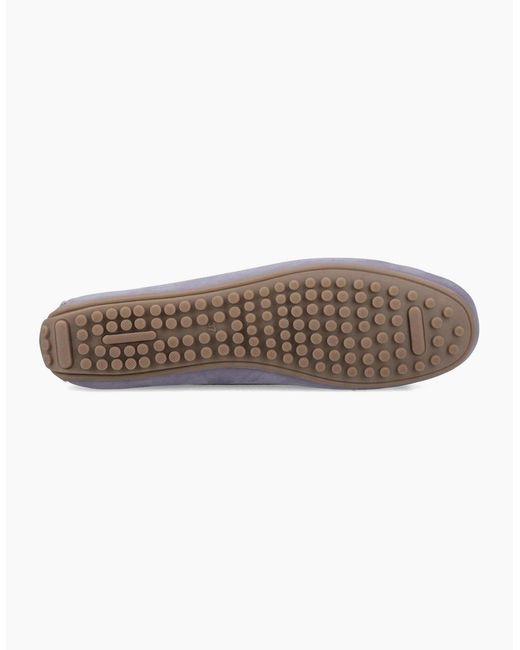 Sperry Top-Sider Gray Sperry Salvador Slip On Nubuck Lilac Moccasins Shoes
