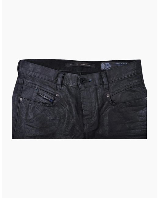 DIESEL Black Belthy 0856E Jeans Denim Regular Slim Pants Limited Edition