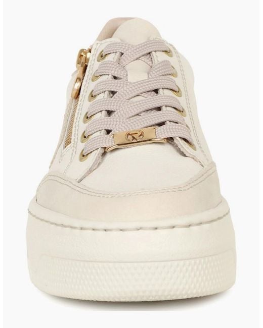 Rieker White Mesmerize Trainers