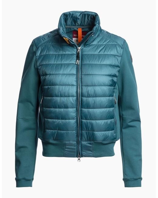Parajumpers Blue Rosy Dusty Petrol Fleece Jacket