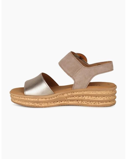 Gabor Brown Andre Sandals