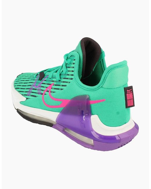Nike Green Lebron Witness Vi Basketball Trainers Cz4052 300 for men