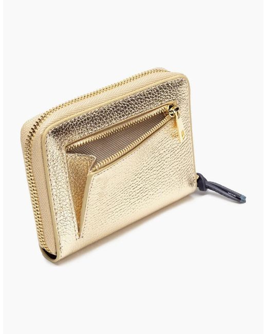 Elie Beaumont Natural Zipper Purse