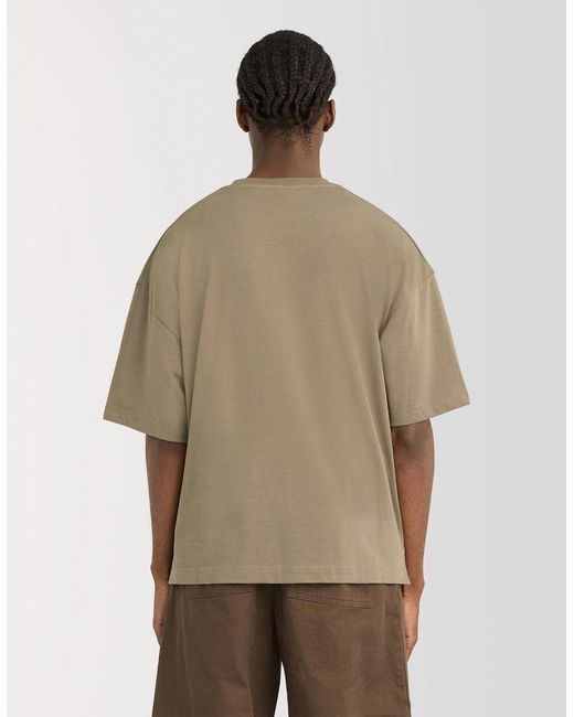 Lyle & Scott Natural Boxy Cotton T-Shirt for men