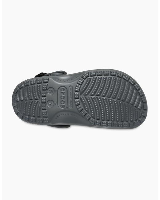 CROCSTM Black Classic Buckle Clogs