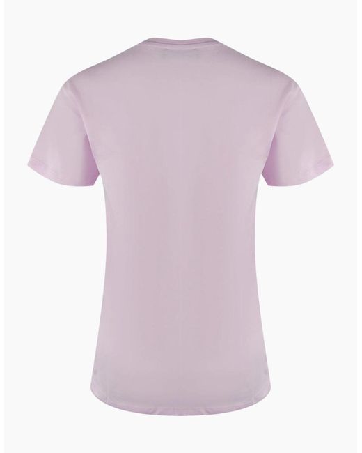 Love Moschino Pink Box Logo T-Shirt