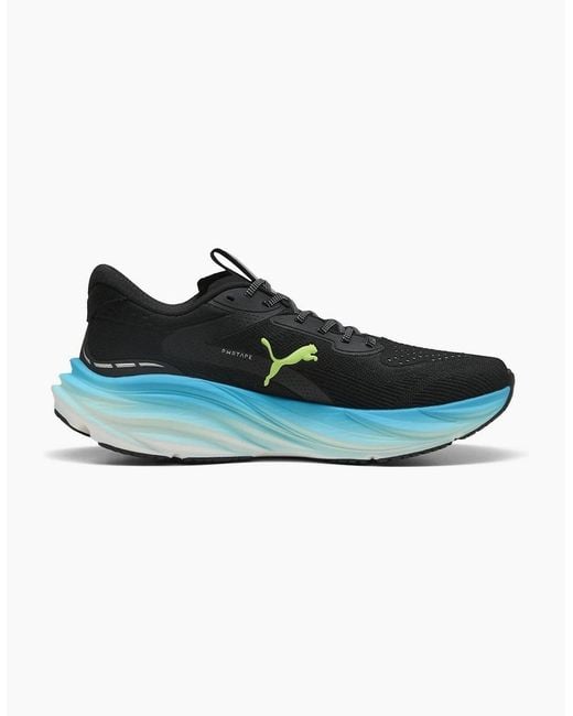 PUMA Blue Magnify Nitro 3 Everyday Neutral Road Running Shoes for men