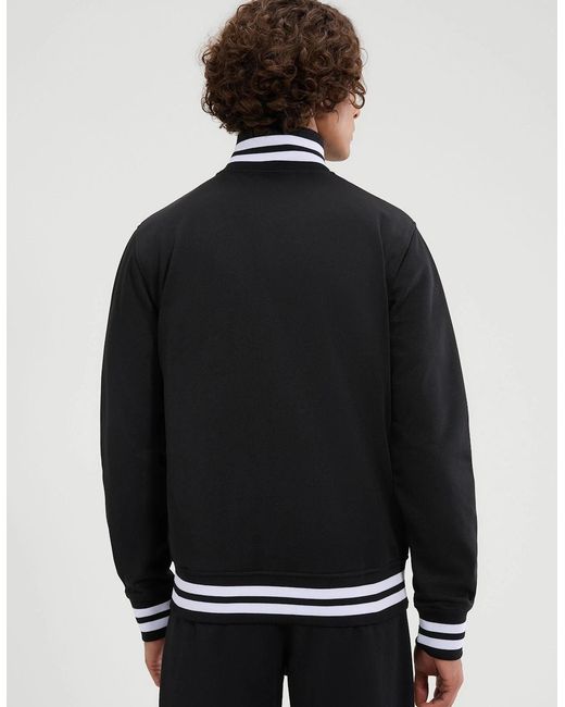 Ellesse Black Milan Track Jacket for men