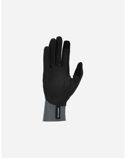 Nike Black 2024 Pacer Midweight Running Gloves for men