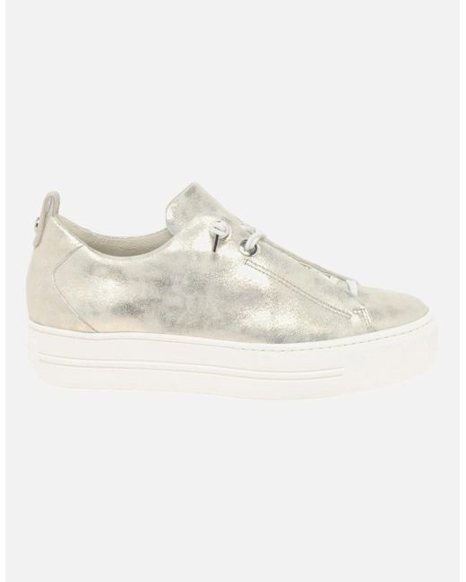 Paul Green Metallic Emely Trainers