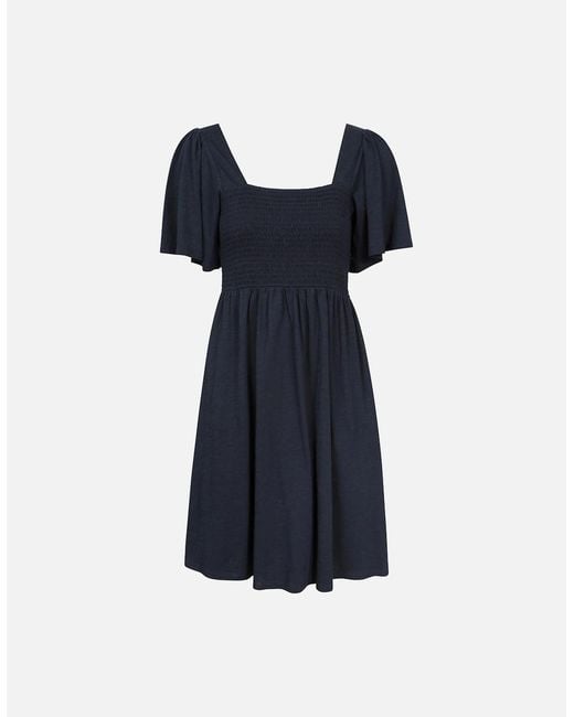 Mountain Warehouse Blue Ladies Hydra Shirred Dress