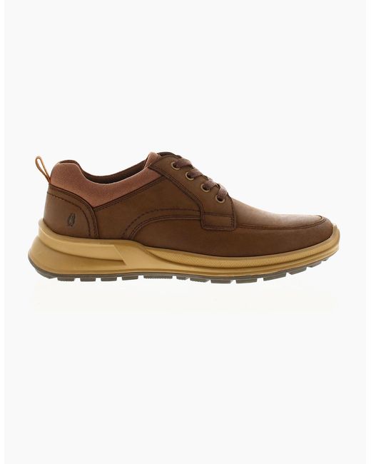 Hush Puppies Brown Shoes Casual Adam Leather Uk Size for men