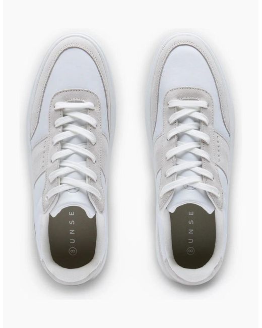Unseen White Unseen Halkett Trainers Fog for men