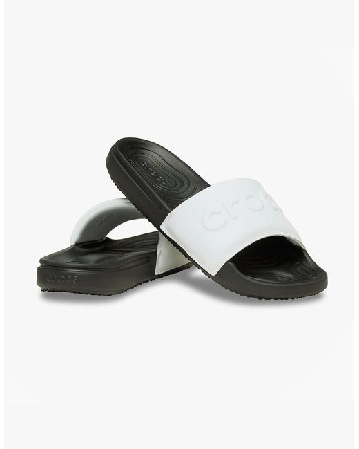 CROCSTM White All Day Sliders for men