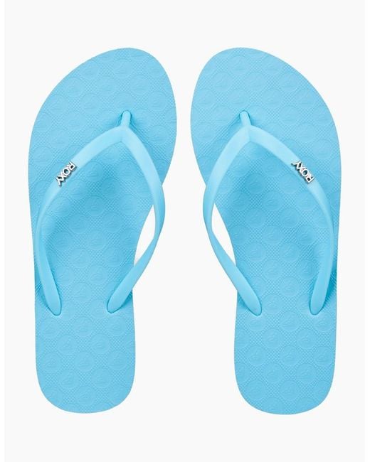 Roxy Blue Viva Iv Summer Sandals Flip Flops