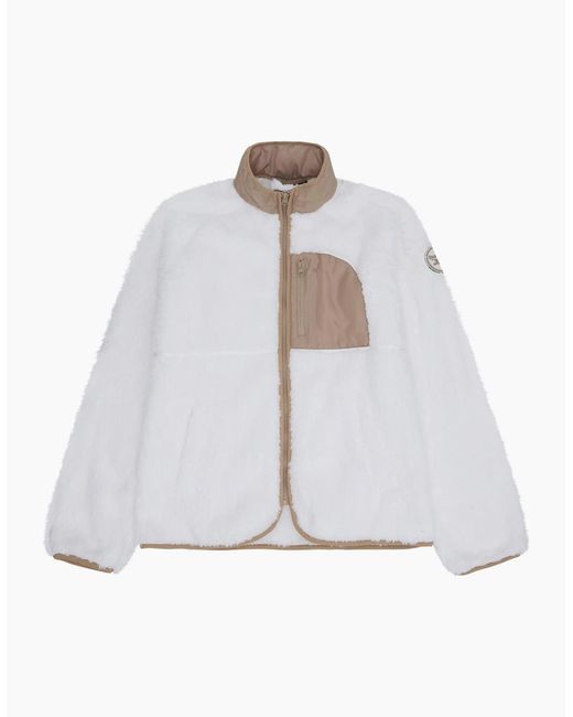 Reebok White Rb2146 Double Monkey Fleece