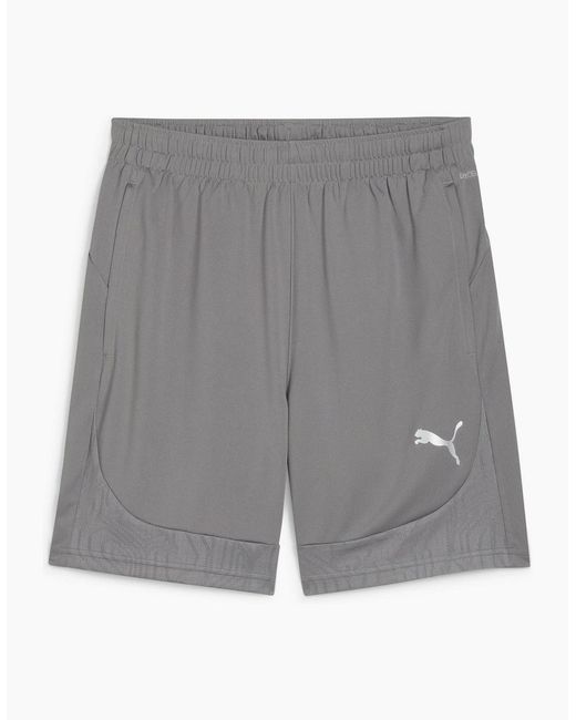 PUMA Gray Teamfinal Training Football Shorts for men