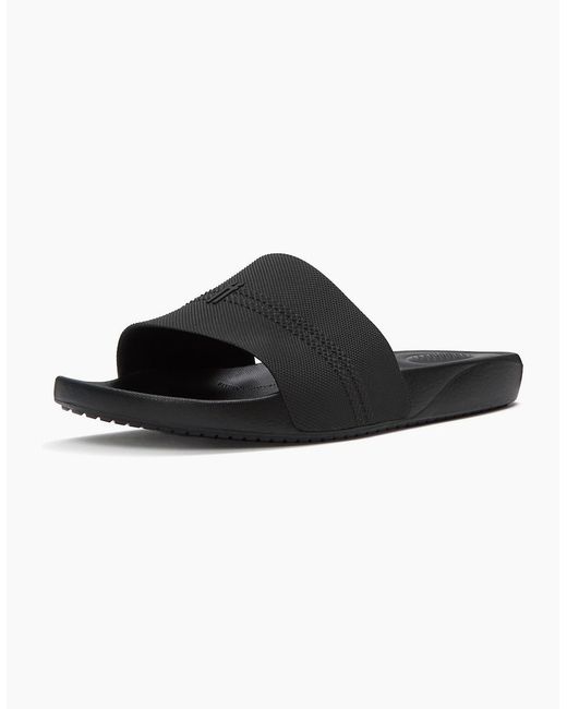 Fitflop Black Iqushion Pool Slides Polyurethane All Slides for men