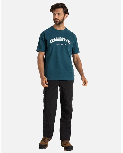 Craghoppers Gray Bedale Stretch Cargo Trousers for men