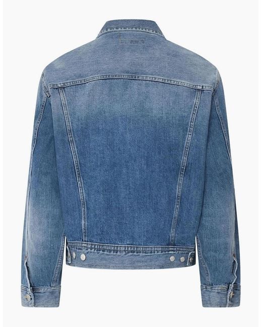 Replay Blue Denim Jacket for men