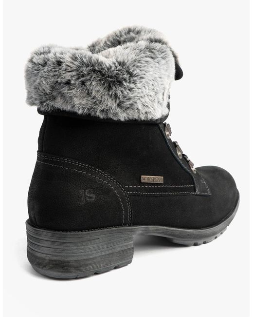 Josef Seibel Black Susie 04 Ladies Boots